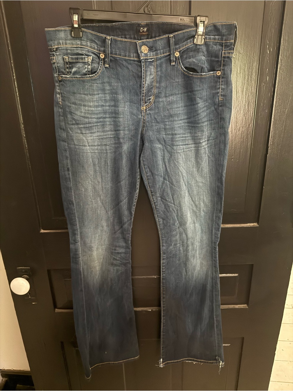 Citizens Of Humanity Medium Blue Bootcut Jeans